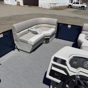 2026 Godfrey EX2286SBX Tripletoon - Charcoal/Lagoon
