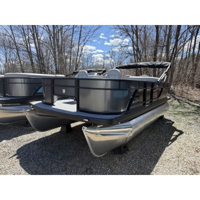 2026 Godfrey EX1886FX Party Barge - Charcoal/Black