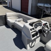 2026 Godfrey EX2286SBX Tripletoon - Charcoal/Lagoon