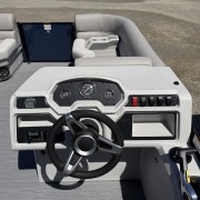 2026 Godfrey EX2286SFLX Pontoon - Navy/Lagoon