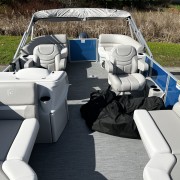 2026 Godfrey EX2086SBX Pontoon Boat - Oceanside/White