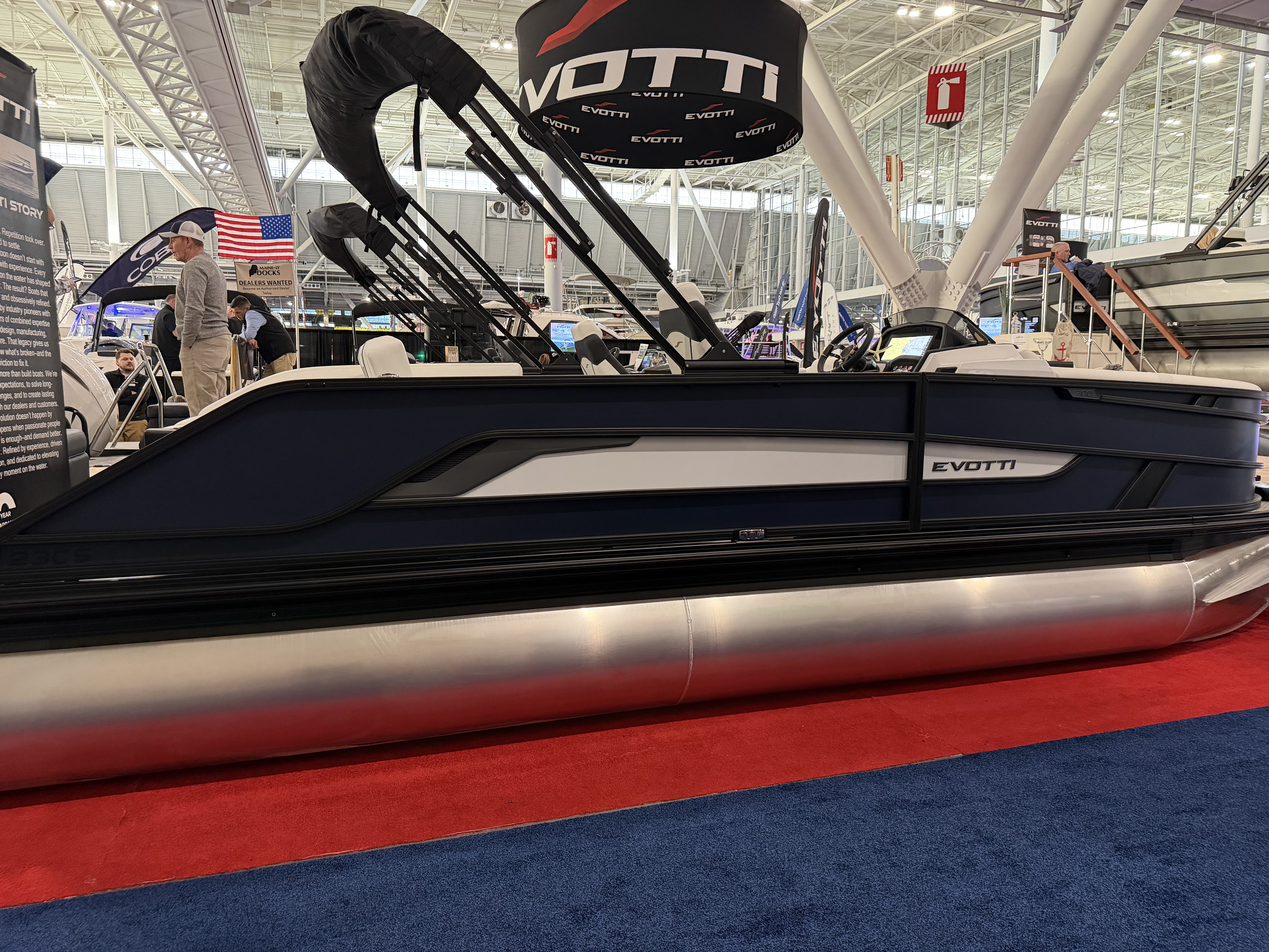 2026 Evotti 723CS Tripletoon - Blue/White