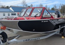 2025 Hewescraft Sportsman 180 - Red/Black