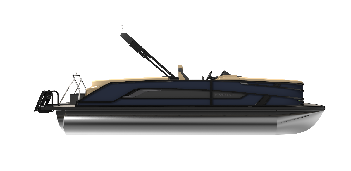 2026 Evotti 723QL Tripletoon - Blue/Black