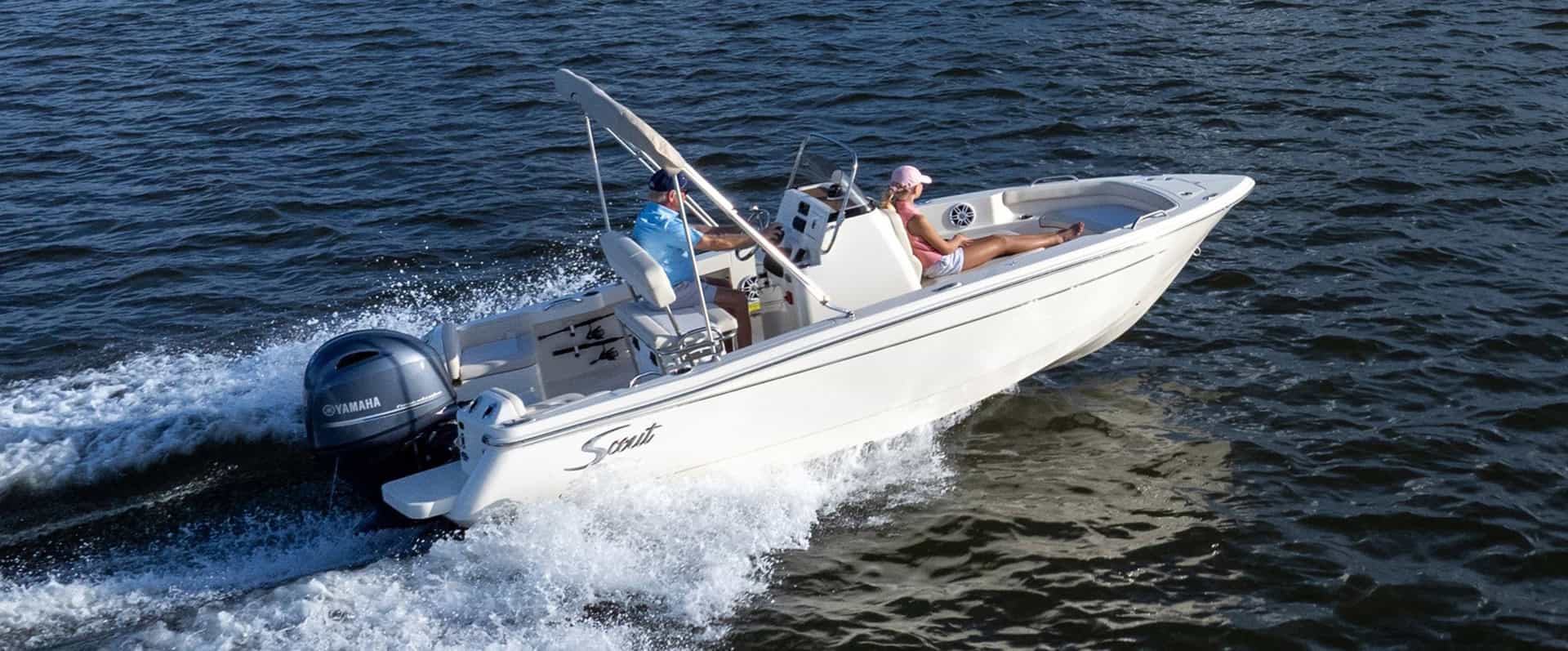 2026 Scout 188 Sportfish - Scout White