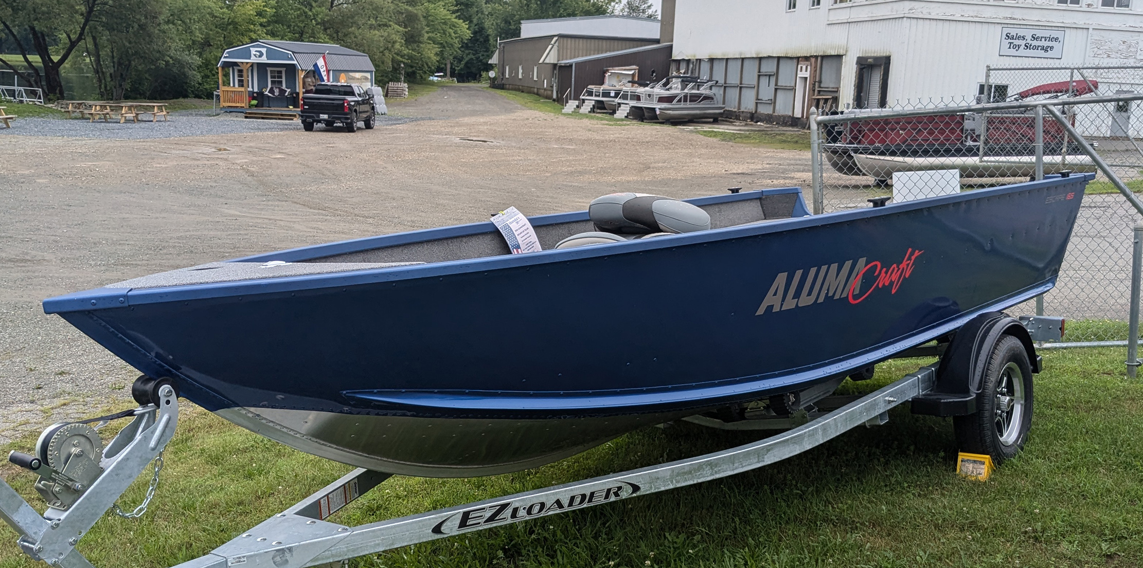 2024 Alumacraft Escape 165 Tiller - Blue