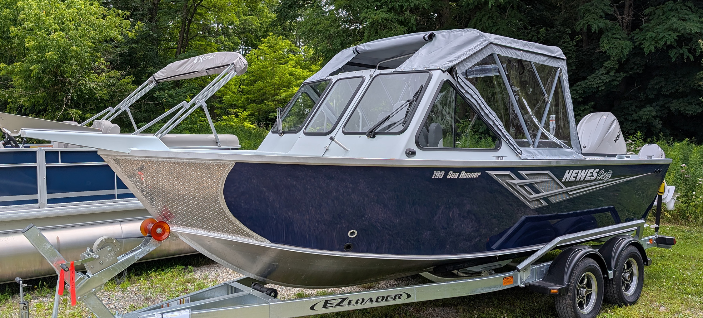 2025 Hewescraft Sea Runner 190 - White/Blue