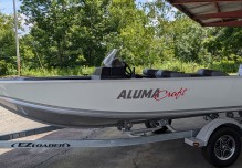 2024 Alumacraft Classic 165CS - Silver/White