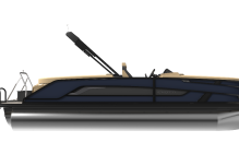 2026 Evotti 723QL Tripletoon - Blue/Black