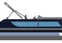 2026 Godfrey EX2286SFLX Pontoon - Navy/Lagoon
