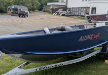 2024 Alumacraft Escape 165 Tiller - Blue