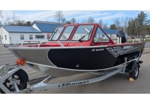 2025 Hewescraft Sportsman 180 - Red/Black