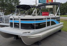 2025 Bennington 20SXSRCSE Pontoon Boat - Black/Blue
