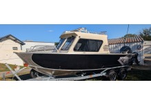 2026 Hewescraft Ocean Pro 220 - Black/White