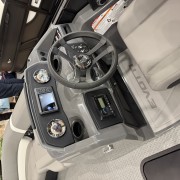 2026 Evotti 521QL Triple Pontoon Boat - Black/White