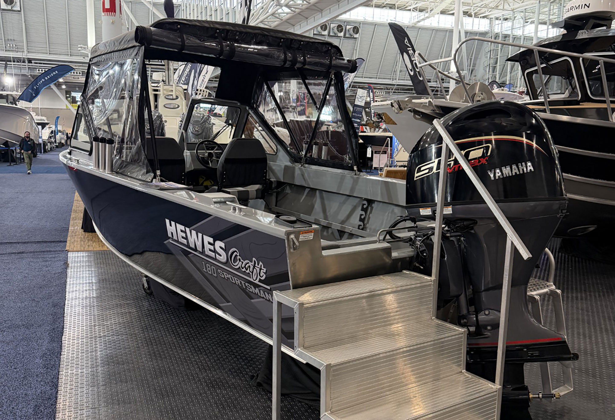 2026 Hewescraft Sportsman - 180 Gray/Black